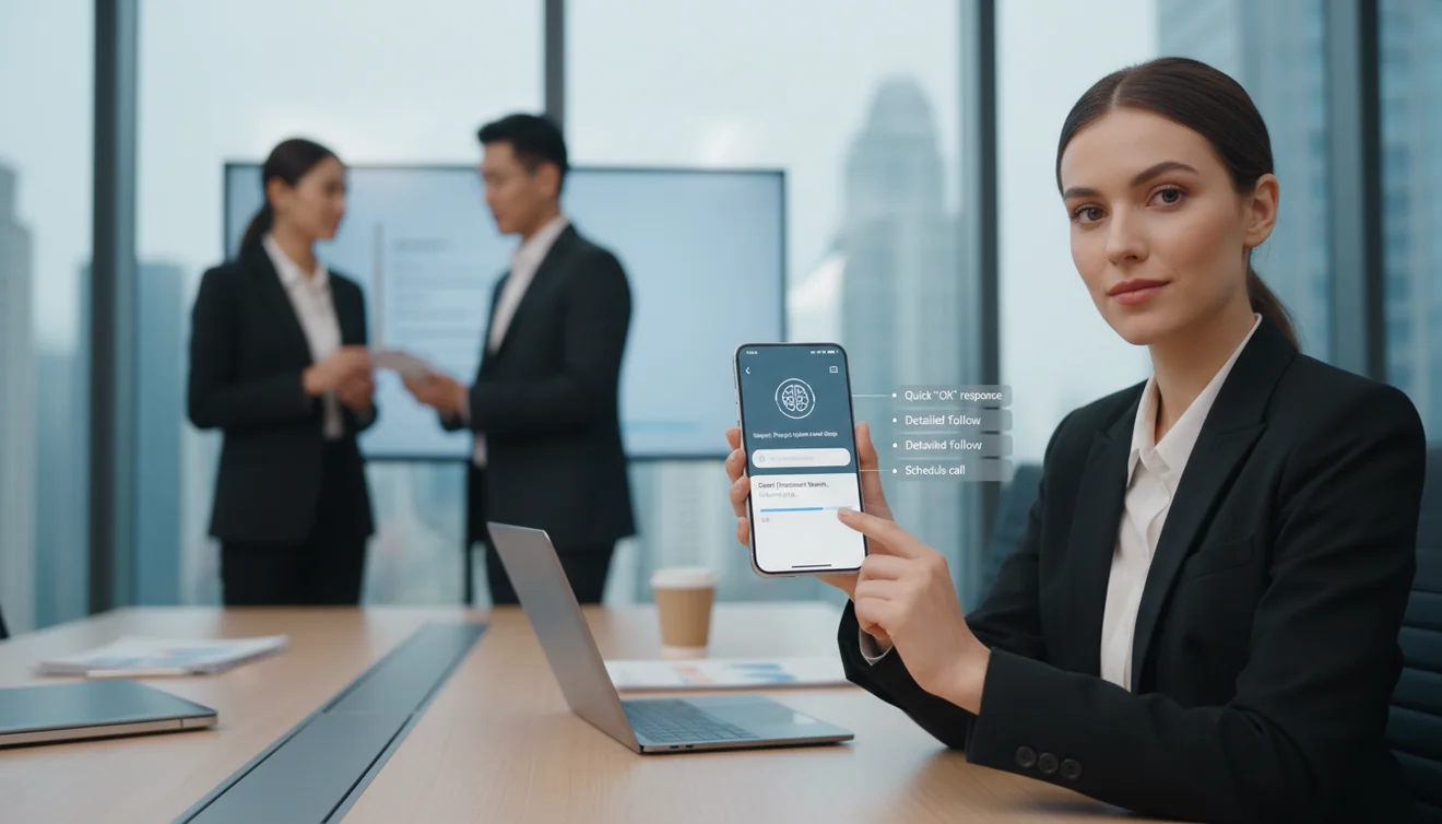 ai email writer mobile app usage image